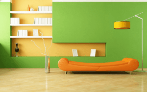 Match your Furniture to the Wall Paint!