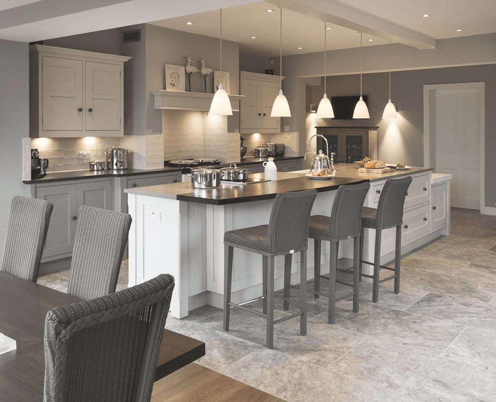 Grey in the Kitchen and Dining Room