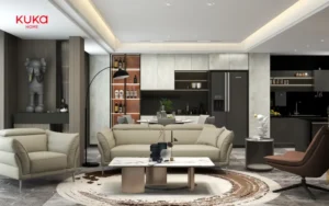 how to separate living room and dining room with furniture